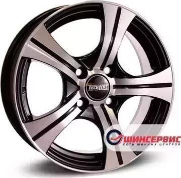 Диск автомобильный Tech Line 410 R14 / 5.5J PCD 4x98.00 ET 32.00 ЦО 58.60
