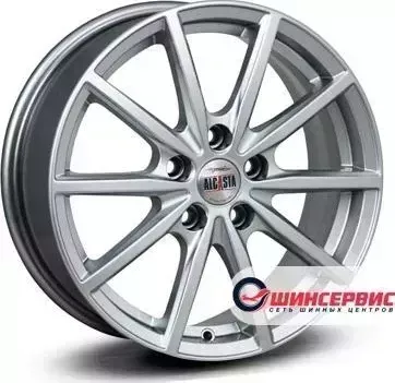 Диск автомобильный Alcasta M61 R16 / 6.5J PCD 5x110.00 ET 38.00 ЦО 65.10