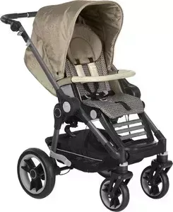 Коляска прогулочная Teutonia BeYou V4 Elite Graphite 6020-6070 Sahara
