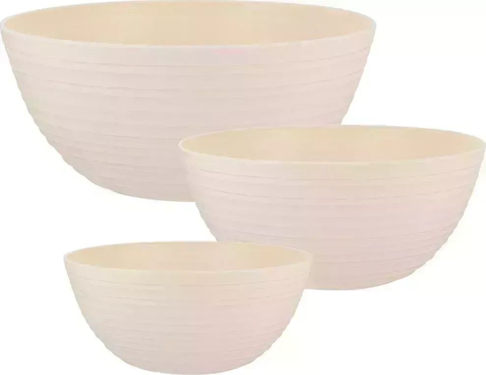 Набор салатников SUGAR&SPICE SE400812001 Cardamom (3 предмета) шампань