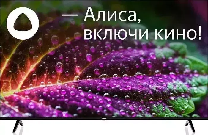 Телевизор BBK 65LEX-8202/UTS2C Яндекс.ТВ черный 4K Ultra HD 60Hz DVB-T2 DVB-C DVB-S2 USB WiFi SmartTV
