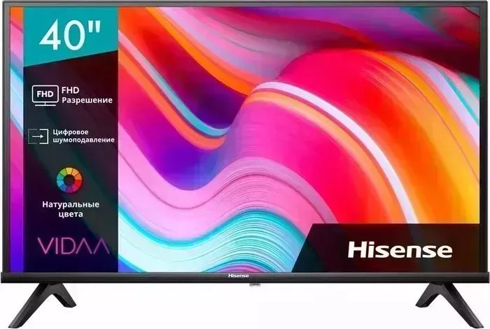 Телевизор Hisense 40A4K Frameless черный
