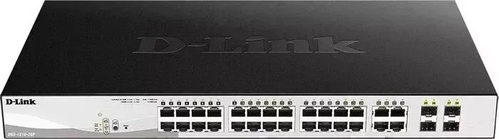 Коммутатор D-Link DGS-1210-28P/F 24G 24PoE (DGS-1210-28P/F)