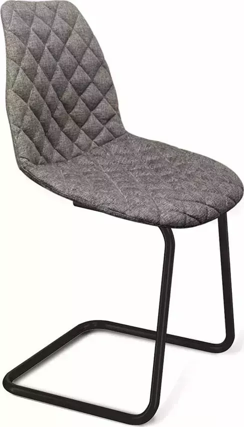 Стул SHEFFILTON SHT-ST19-SF1/S64 коричневый сахар/черный муар рогожка/металл 207819 Cтул