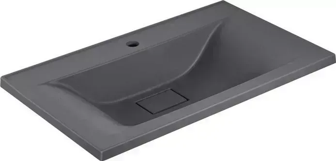 Раковина мебельная Vincea 75х45 серая (VCB-3M750G)