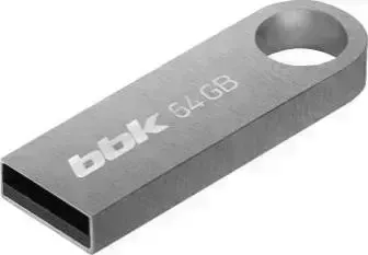 Флеш-накопитель BBK 064G-SHTL серебро, 64Гб, USB2.0, SHUTTLE серия накопитель