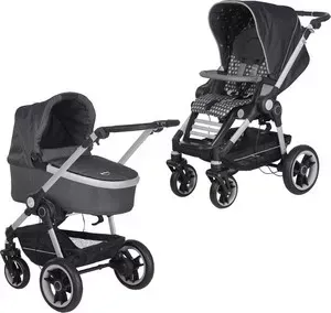 Коляска 2 в 1 Teutonia 2 в 1 BeYou (Теутония БиЮ) V4 Elite Titanium (WHL3) 6005-6065 Continuum