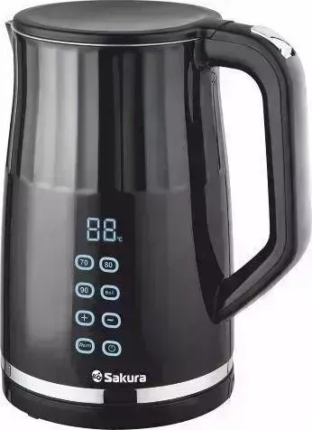 Чайник электрический SAKURA SA-2173DBK дисплей