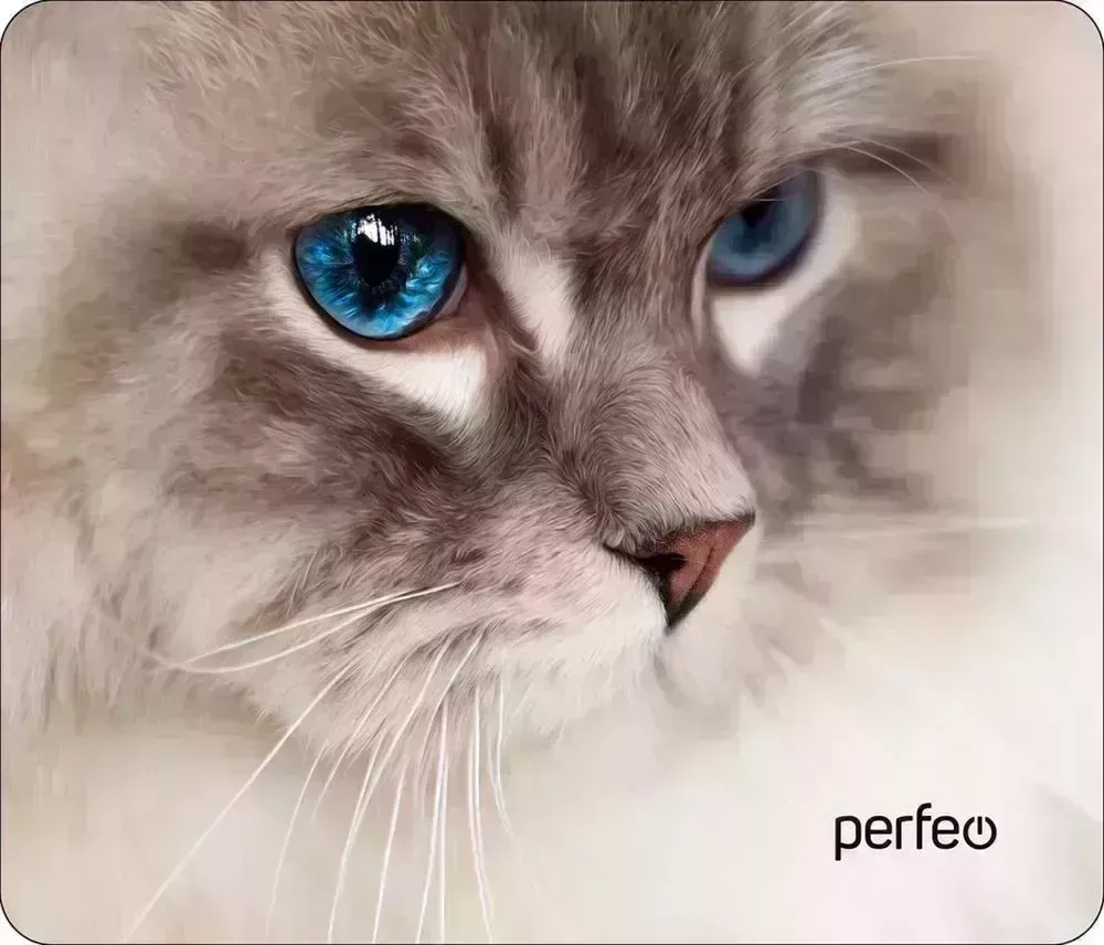 Коврик для мыши PERFEO (PF_D0657) "Cat" компьютерной