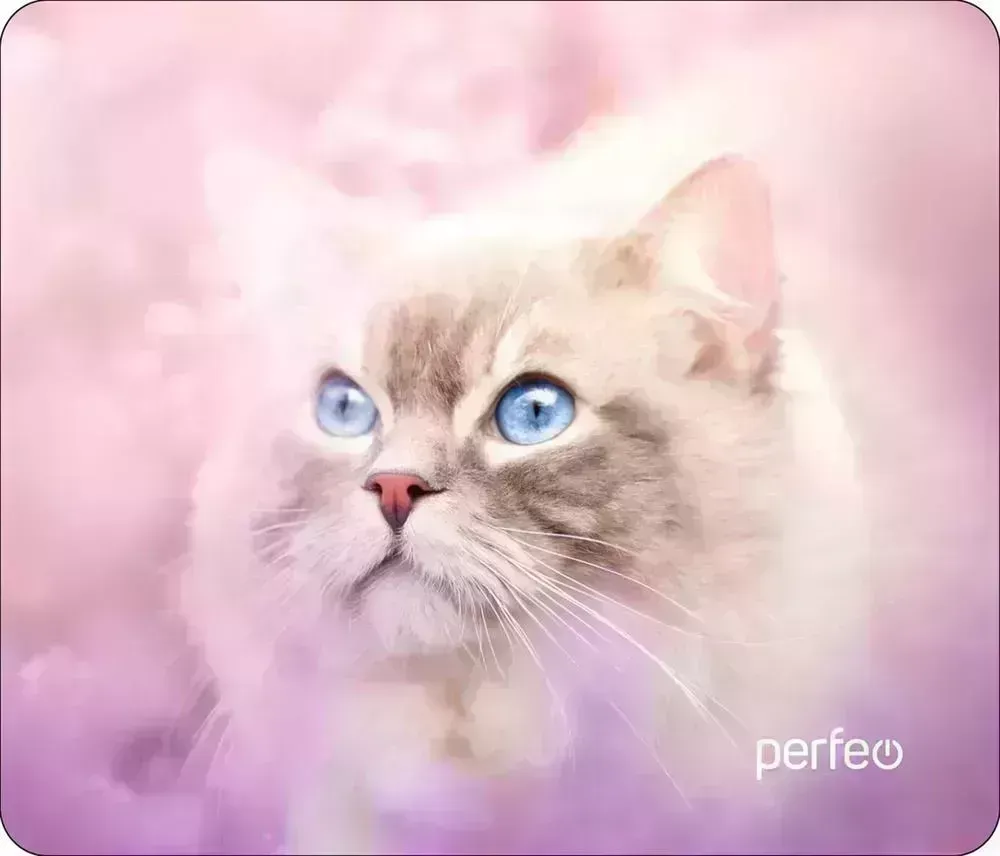 Коврик для мыши PERFEO (PF_D0656) "Cat" компьютерной