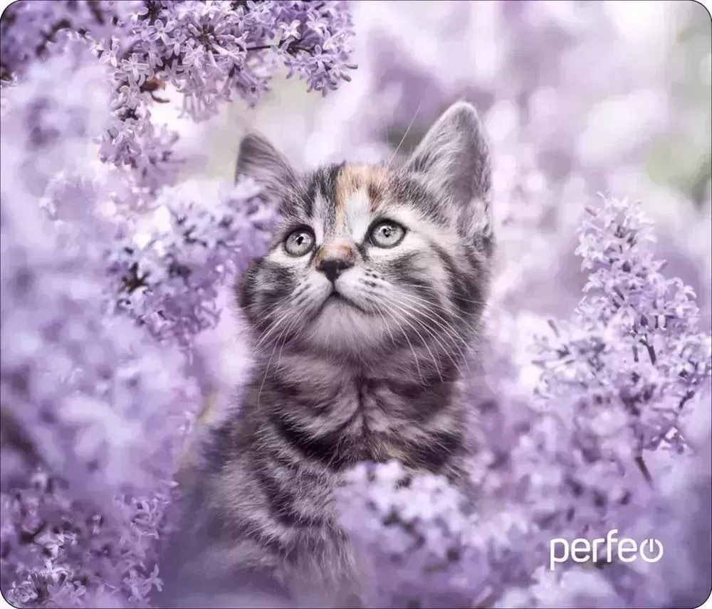 Коврик для мыши PERFEO (PF_D0652) "Cat" компьютерной