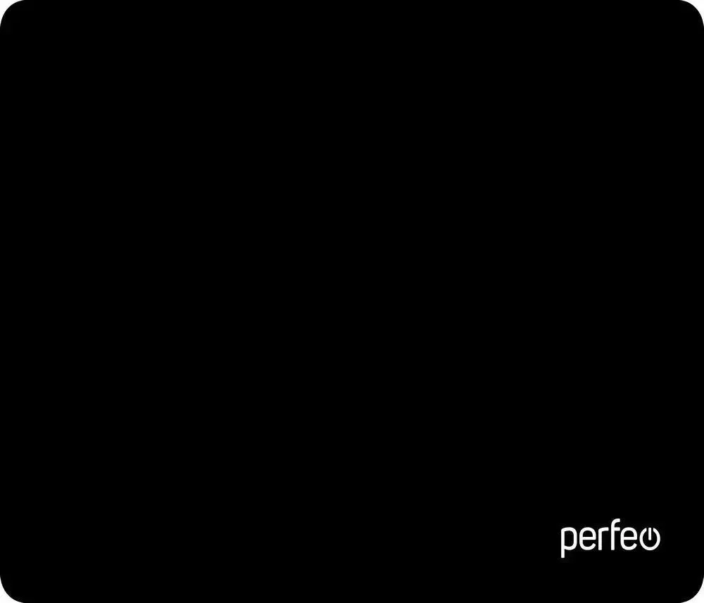Коврик для мыши PERFEO (PF_D0714) "Black" "Чёрный" компьютерной