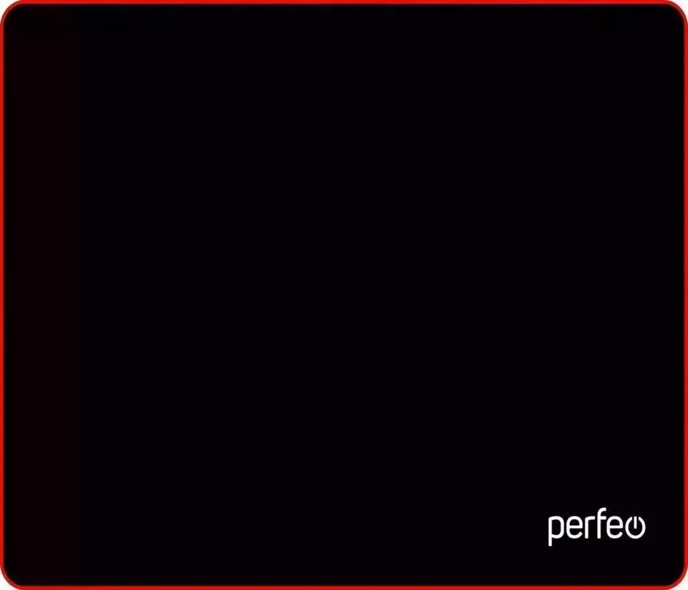Коврик для мыши PERFEO (PF_D0715) "Black" "Красный" компьютерной