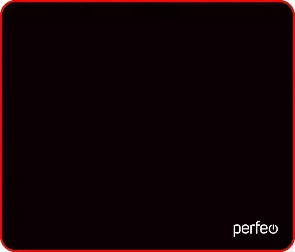 Коврик для мыши PERFEO (PF_D0718) "Black" "Красный" компьютерной