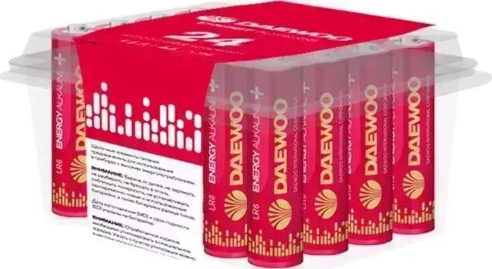 Батарейка DAEWOO Electronics LR6/24BOX Energy Alkaline