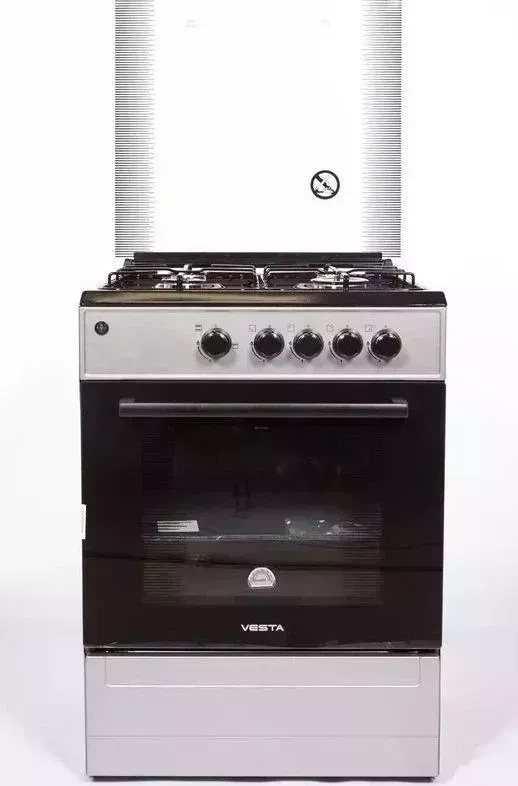 Плита газовая VESTA Bergamo VGG 10-G Серый ГКдух Ex