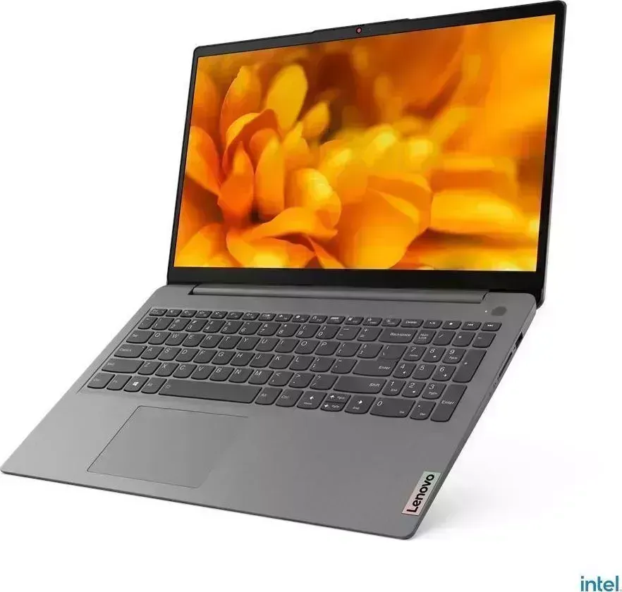 Ноутбук LENOVO IdeaPad 3 gray (Core i3 1115G4/4Gb/noSSD/1Tb HDD/VGA int/noOS) (82H801QTRK)