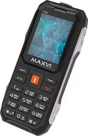 Смартфон MAXVI T100 black Телефон