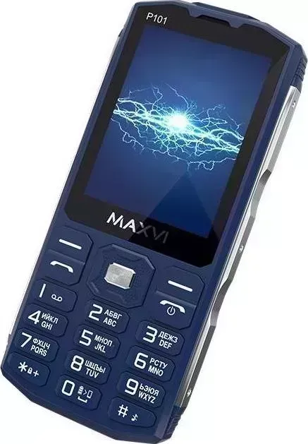 Смартфон MAXVI P101 blue Телефон