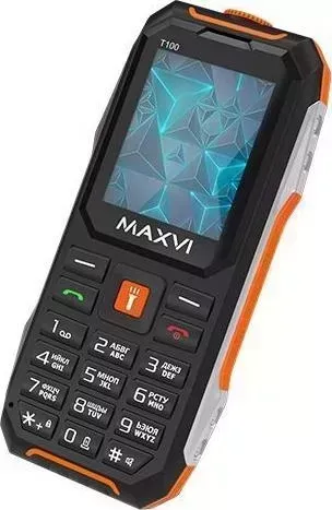 Смартфон MAXVI T100 orange Телефон