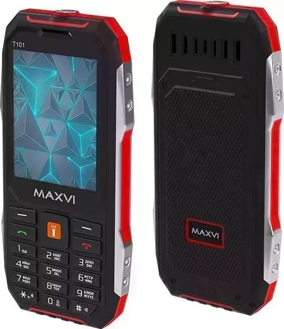 Смартфон MAXVI T101 red Телефон