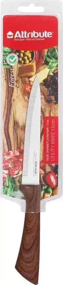 Нож ATTRIBUTE AKF115 универсальный FOREST 13см