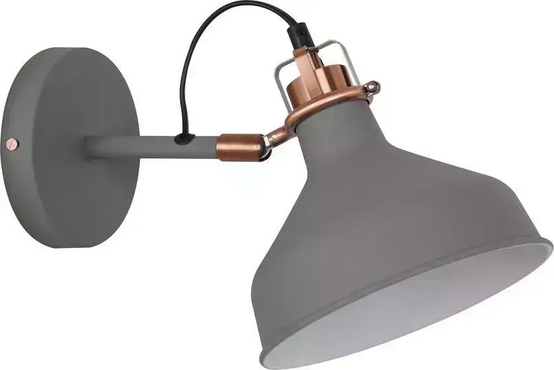 Светильник CAMELION (13021) WML-425 C73 Cерый + медь