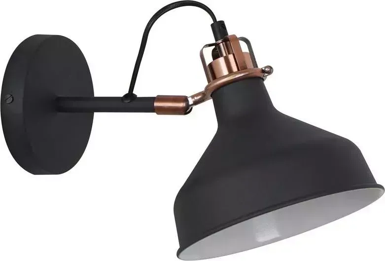 Светильник CAMELION (13020) WML-425 C62 черный + медь