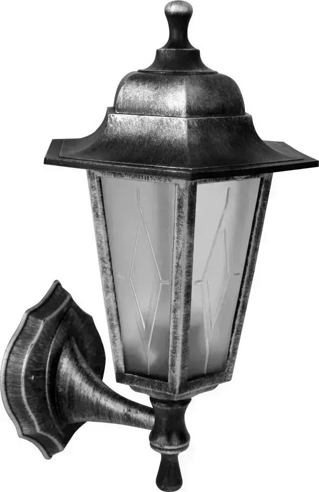 Светильник CAMELION (13836) PP4101/02 C42 НБУ 06-60-001 У1 "Леда1" черн.+серебро