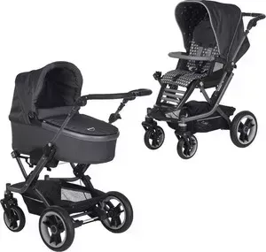 Коляска 2 в 1 Teutonia 2 в 1 Mistral S V4 Graphite 6005-6065 Continuum