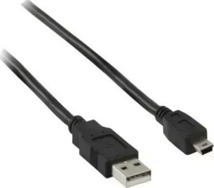 Кабель VS (U310) USB2.0 A вилка-MiniUSBвилка, 1,0 м черный