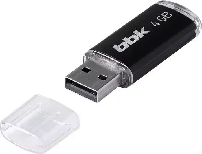 Флеш-накопитель BBK 004G-RCT черный, 4Гб, USB2.0, ROCKET серия