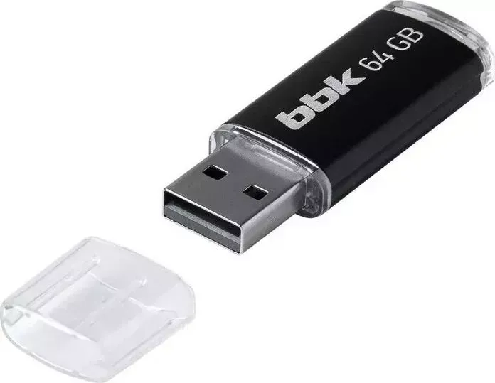 Флеш-накопитель BBK 064G-RCT черный, 64Гб, USB2.0, ROCKET серия
