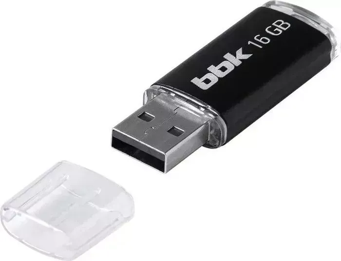Флеш-накопитель BBK 016G-RCT черный, 16Гб, USB2.0, ROCKET серия