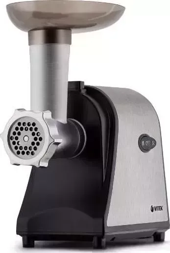 Мясорубка VITEK VT-3636 (MC) черный/серебро