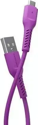 Кабель MORE CHOICE (4627151193113) K16m USB (m)-microUSB (m) 1.0м - фиолетовый -micro -