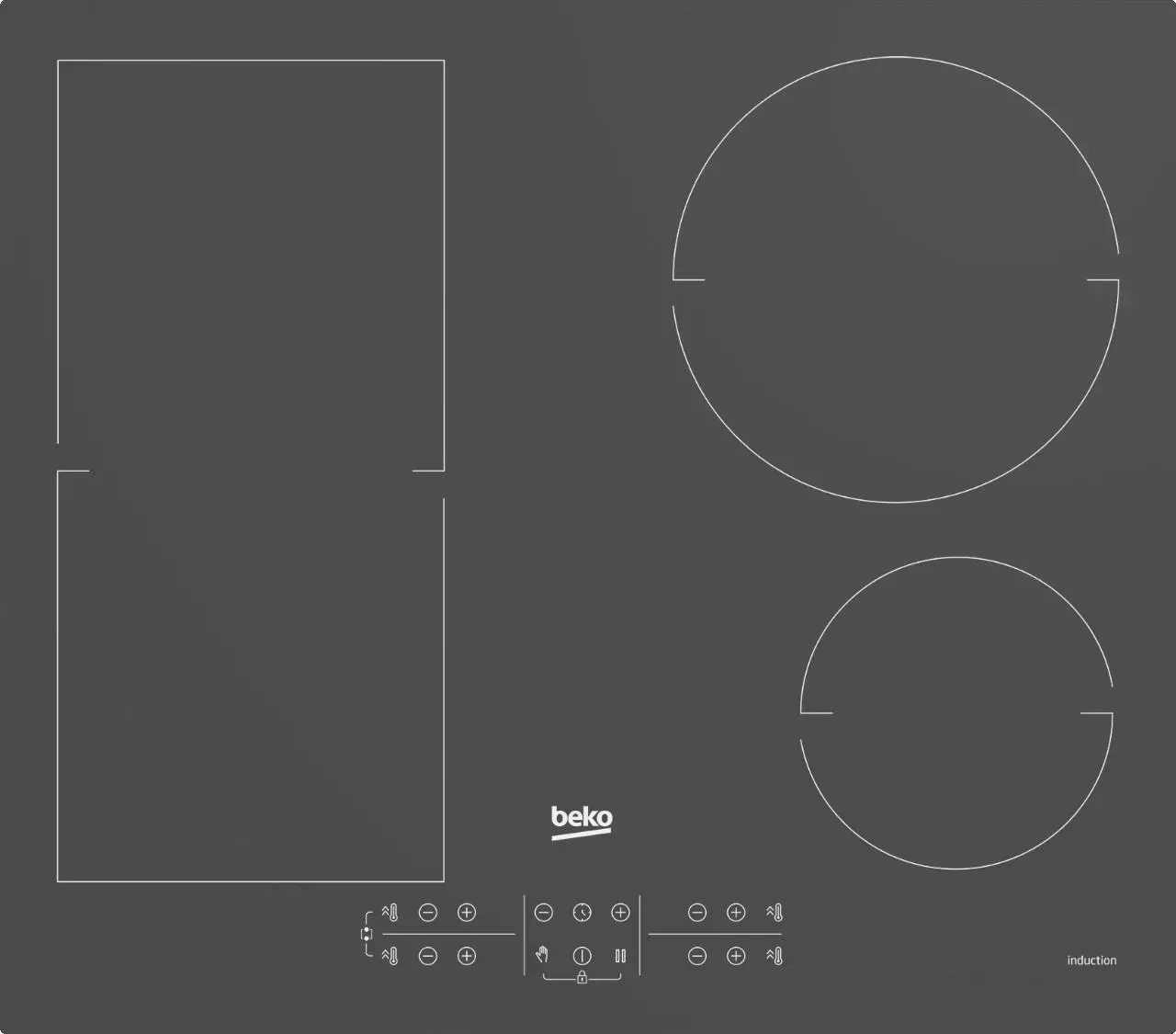 Панель варочная электрическая BEKO HII64200FMTZG