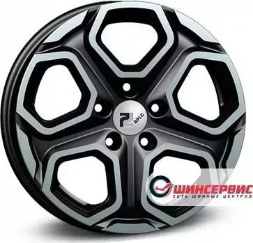 Диск автомобильный RPLC-Wheels Mi241 R16 / 6.5J PCD 5x114.3 ET 38.00 ЦО 67.10
