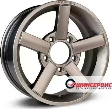 Диск автомобильный RPLC-Wheels La153 R16 / 6.5J PCD 5x139.70 ET 40.00 ЦО 98.00