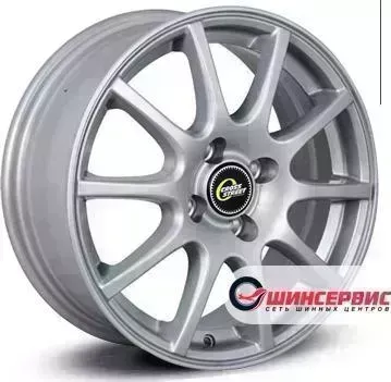 Диск автомобильный Cross Street CR-16 R15 / 6.0J PCD 4x100 ET 48.00 ЦО 54.10