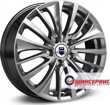 Диск автомобильный КиК Flanker R17 / 6.5J PCD 4x100 ET 43.00 ЦО 60.10
