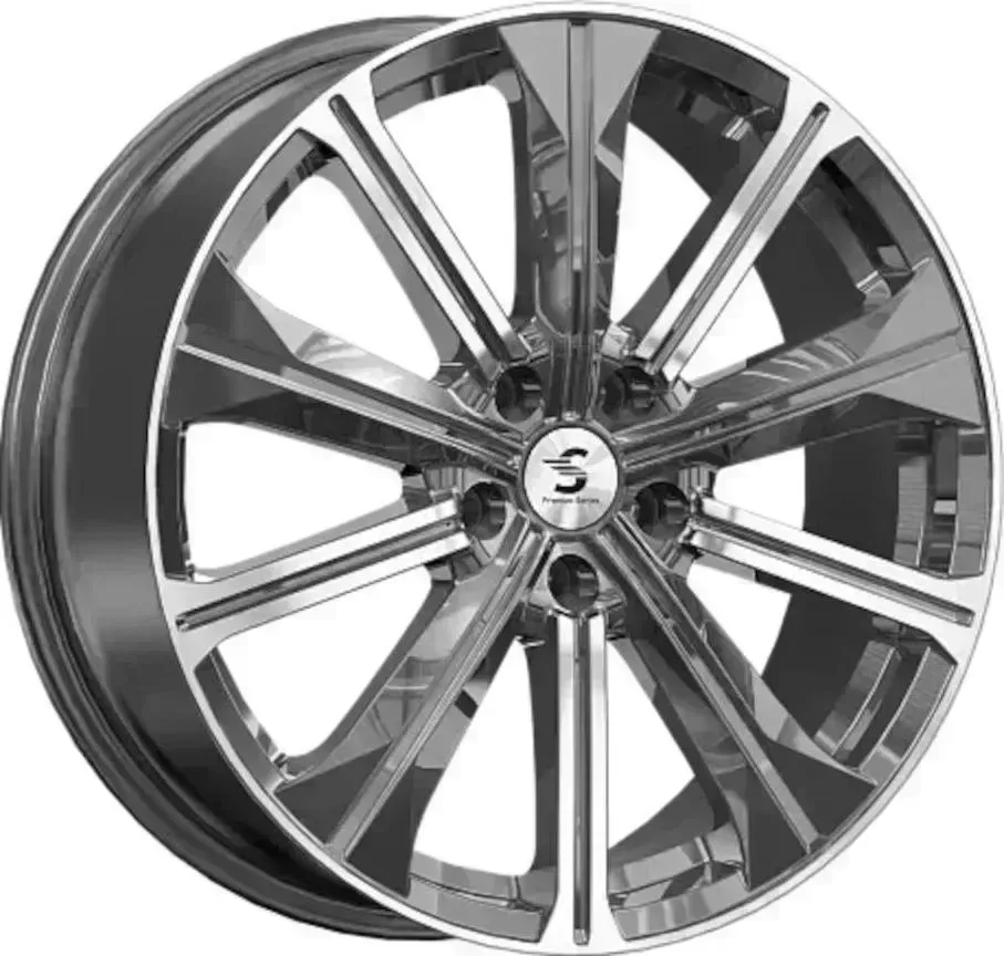 Диск автомобильный СКАД КР013 (19_EXEED TXL)7,0\R19 5*108 ET36d65,1Diamond gloss graphite[] Диски 7,0//R19
