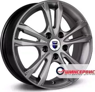 Диск автомобильный КиК Samara R16 / 6.0J PCD 5x112 ET 40.00 ЦО 66.60