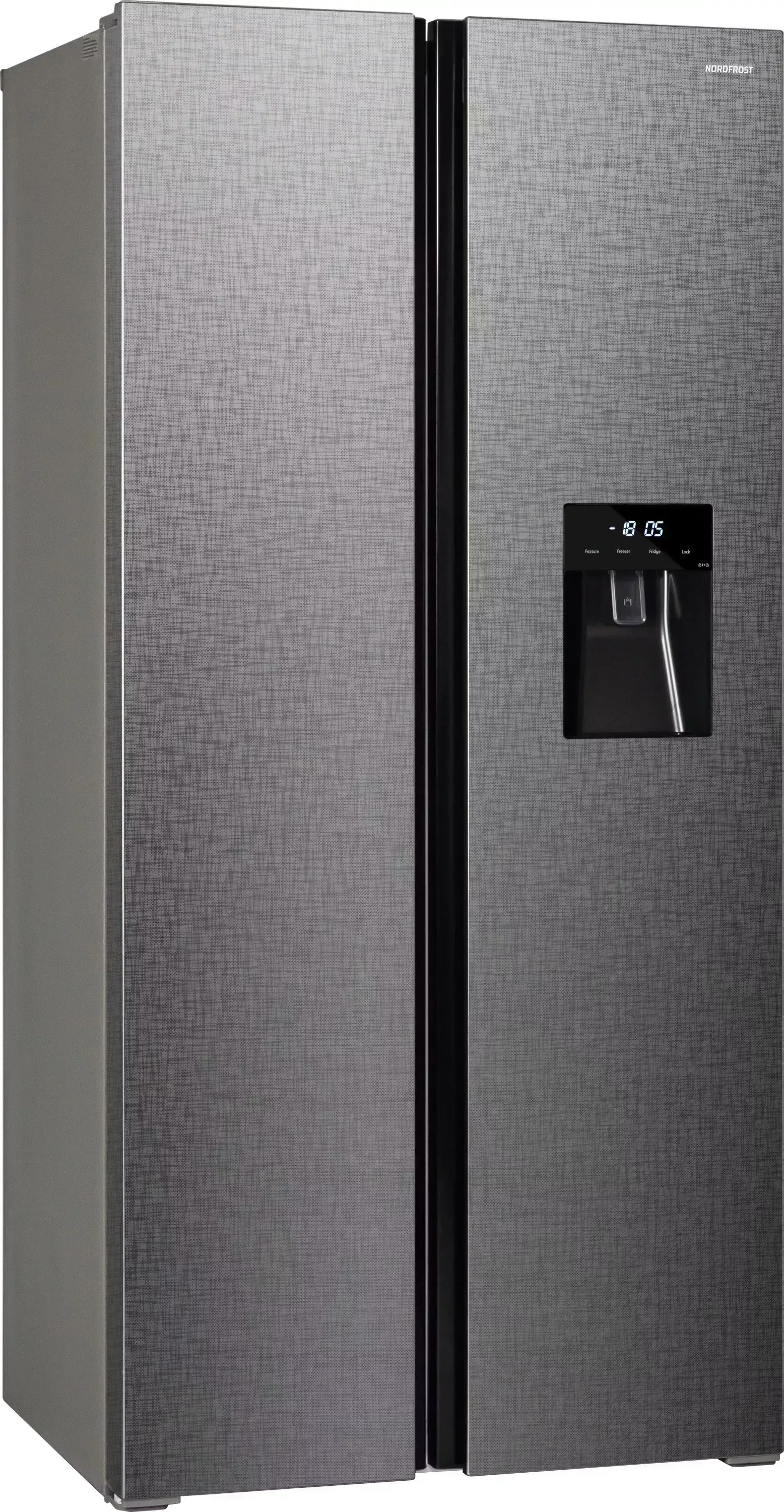 Холодильник НОРДFROST RFS 484D NFXq inverter NORDFROST