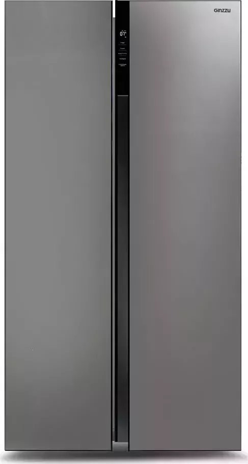 Холодильник GINZZU NFI-5212 темно серый
