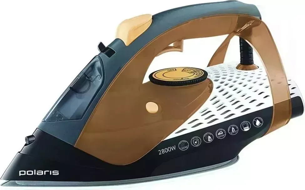 Утюг POLARIS PIR2860AK Черный/Оранжевый