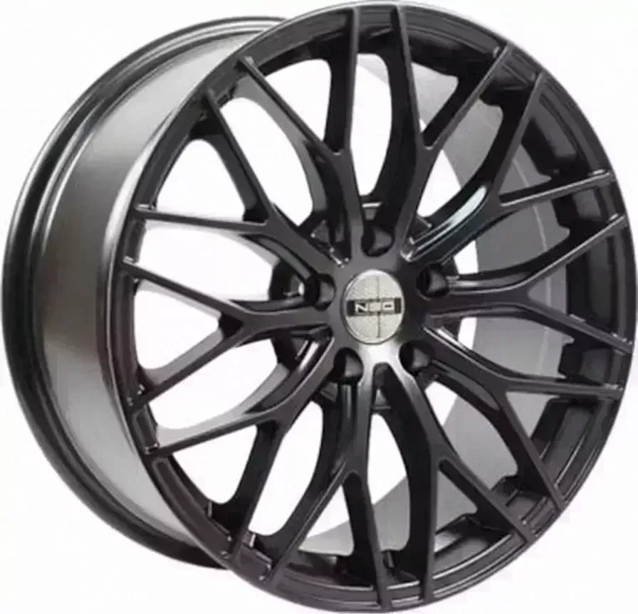 Диск автомобильный Neo 740 N7,0\R17 5*114,3 ET40d64,1BLM[] Диски 7,0//R17