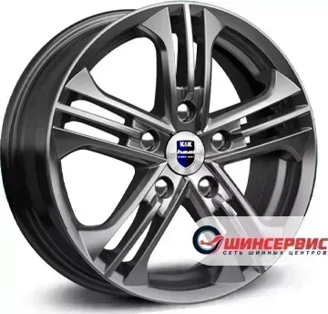 Диск автомобильный КиК Trinity R15 / 6.0J PCD 5x100 ET 39.00 ЦО 67.10