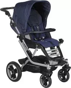 Коляска прогулочная Teutonia Mistral S (Теутония Мистрал Эс) V4 Titanium (WHL3) 6025 Atlantic