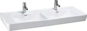 Раковина Laufen столешница Pro 130x46,5 см, двойная (8.1496.8.000.104.1)